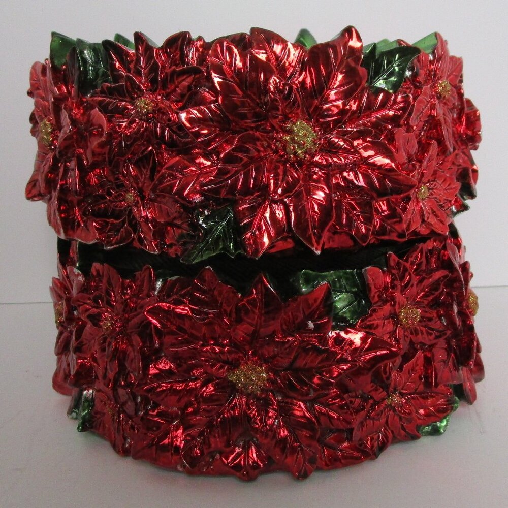 plastic poinsettia plant bases